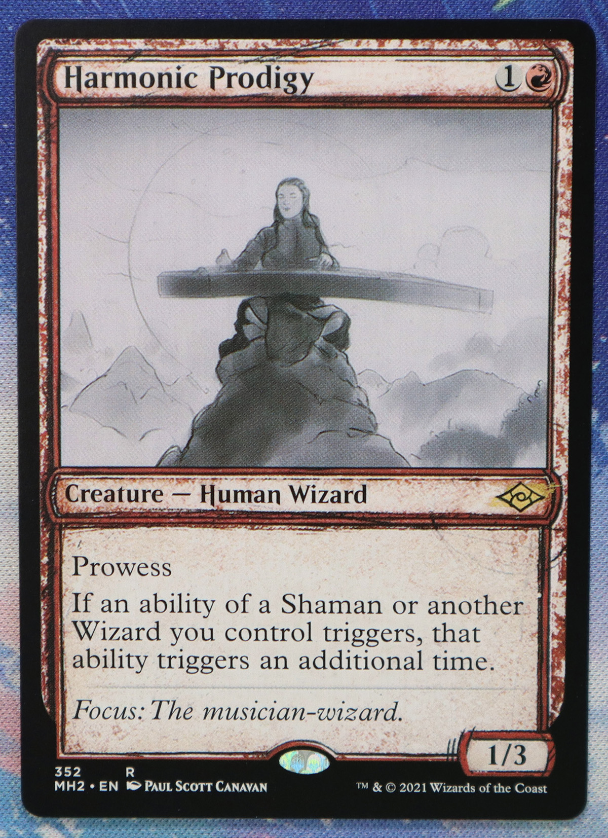 Harmonic Prodigy #352 MH2 hologram