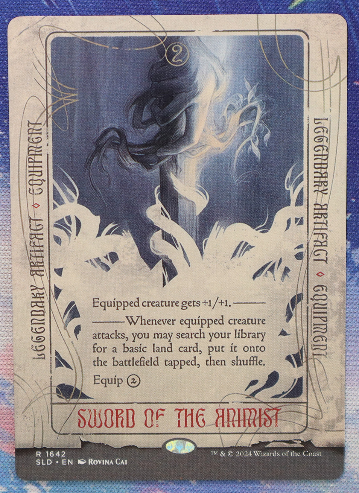 Sword of the animist #1642 SLD hologram