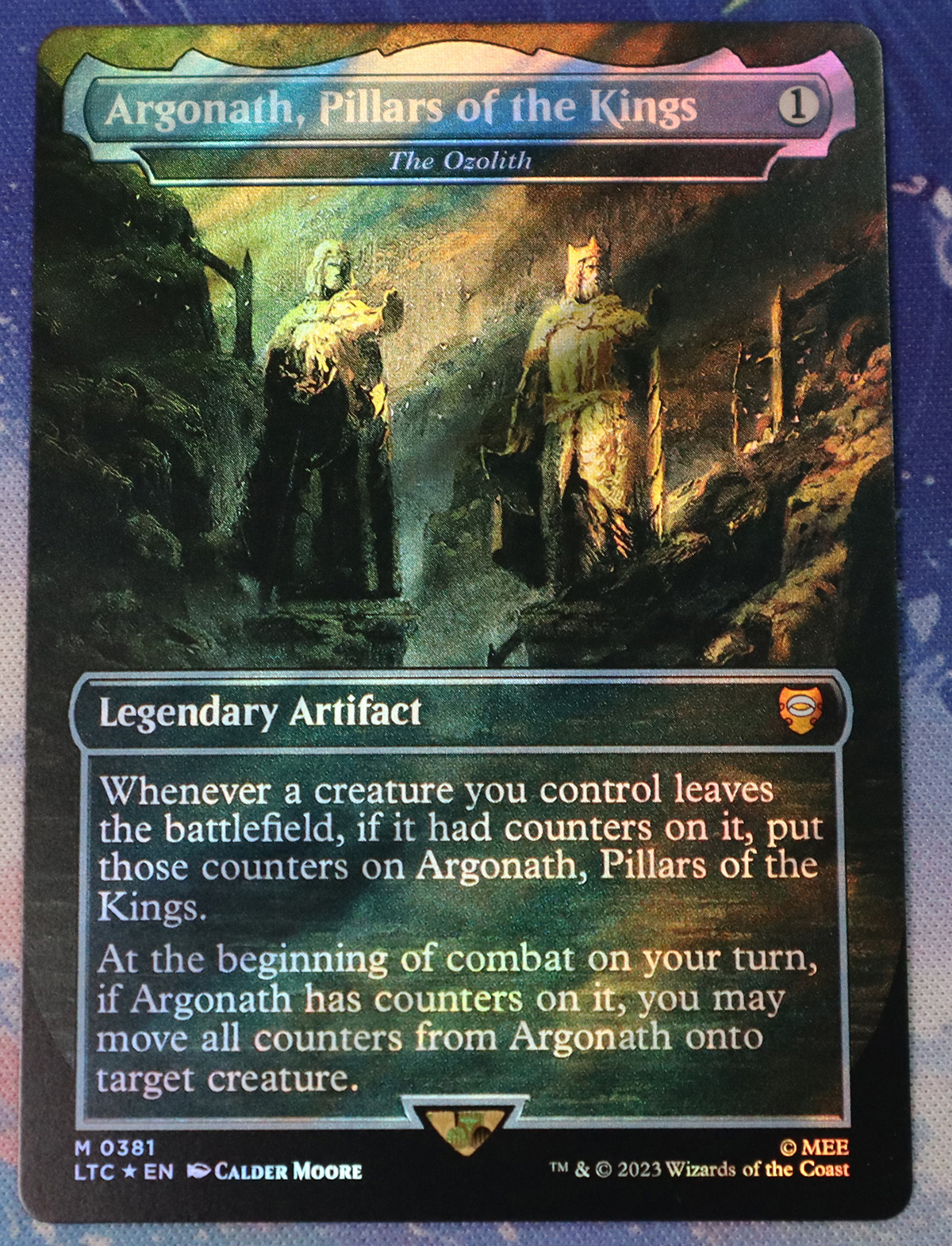 The Ozolith Argonath, Pillars of the Kings #381 LTC surgefoil