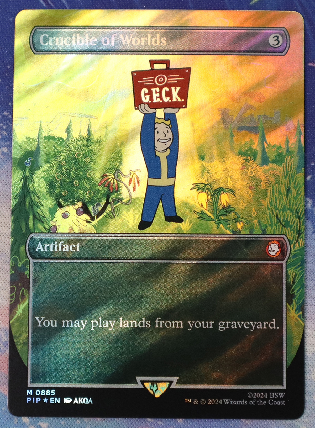 Crucible of Worlds #885 PIP surgefoil