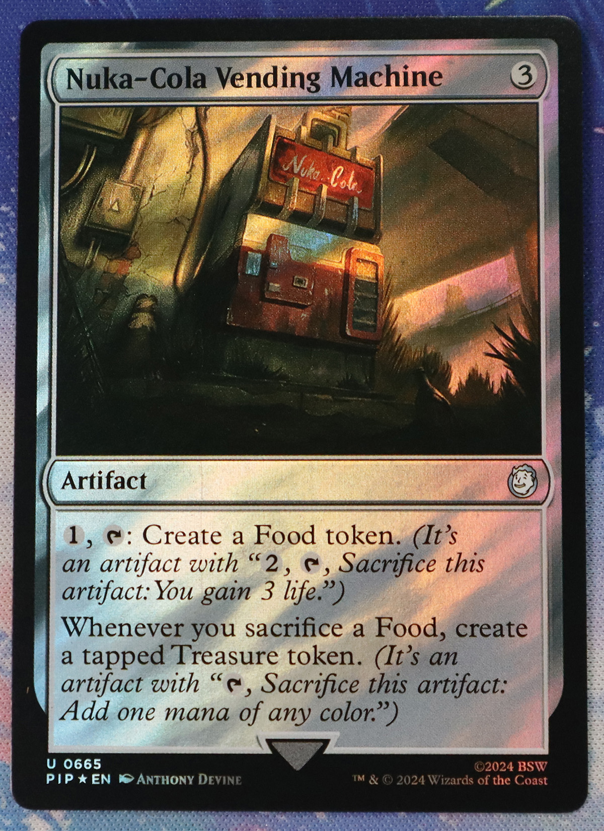 Nuka-Cola Vending Machine #665 PIP surgefoil