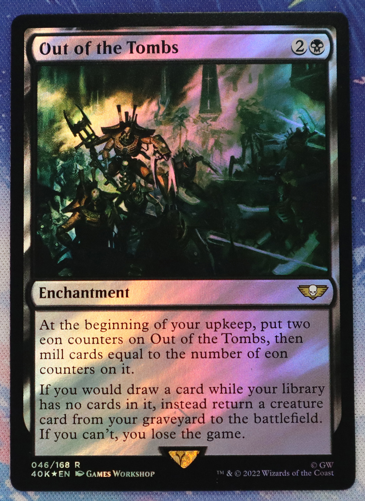 Out of the Tombs #46 40K surgefoil