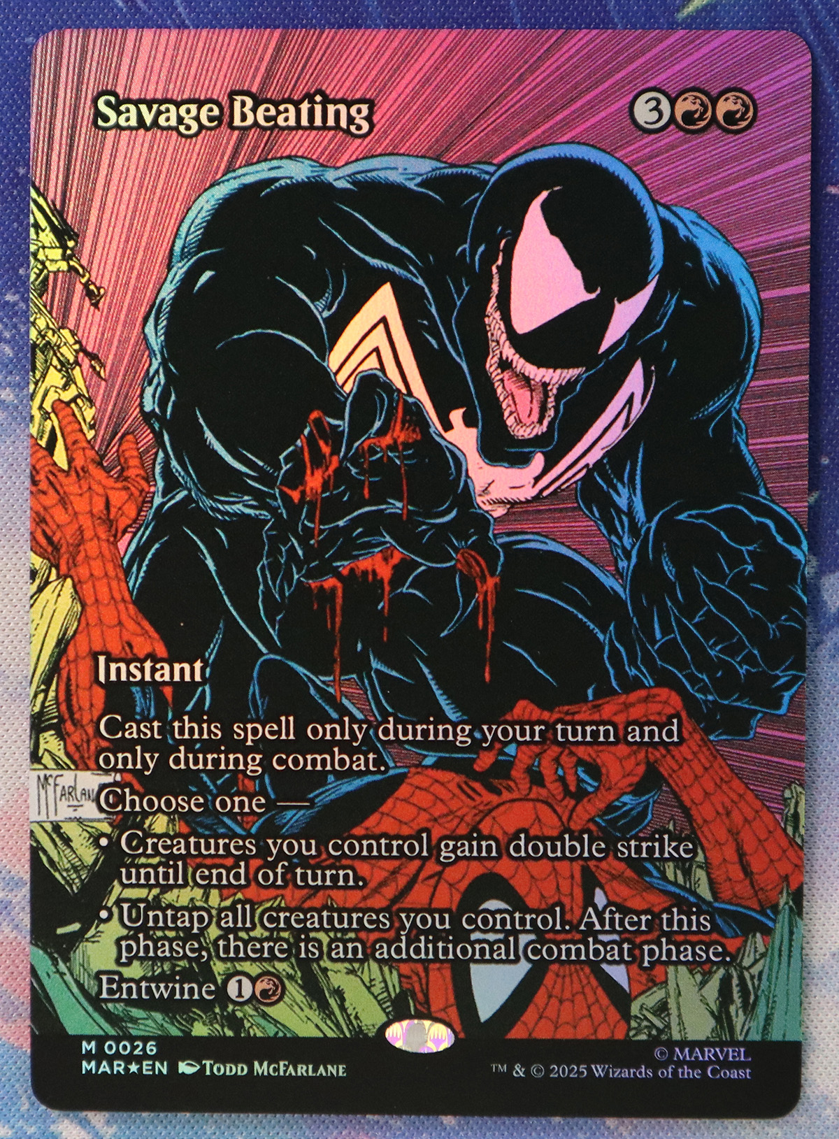 Savage Beating #26 MAR foil