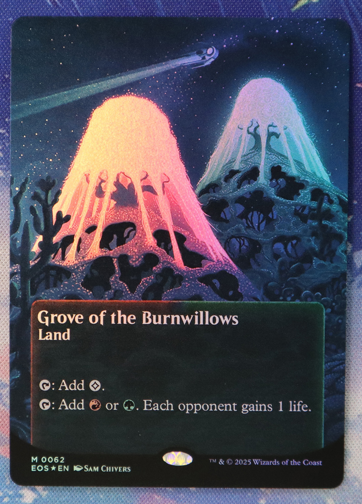 Grove of the Burnwillows #62 EOS foil