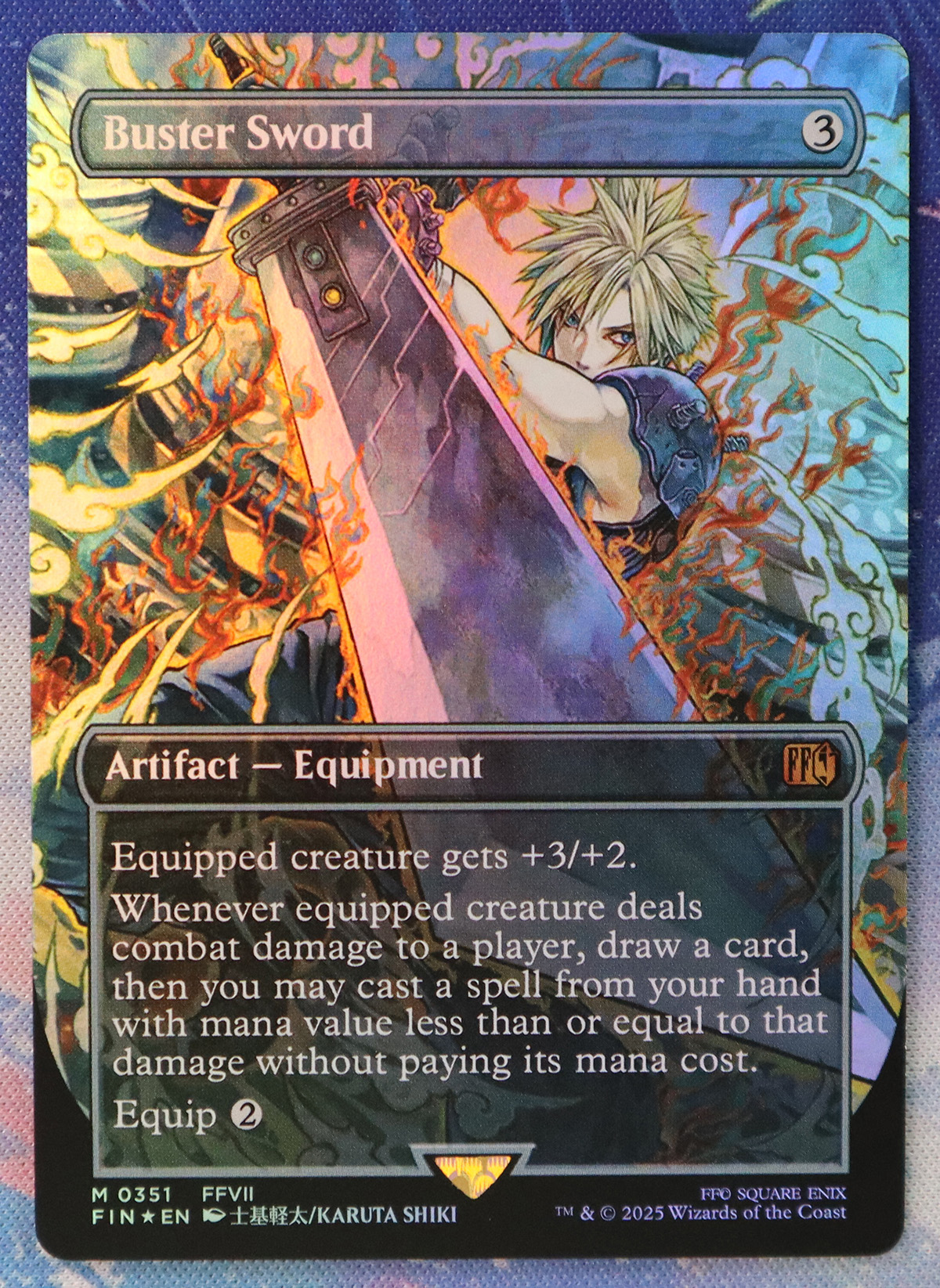 Buster Sword #351 FIN foil