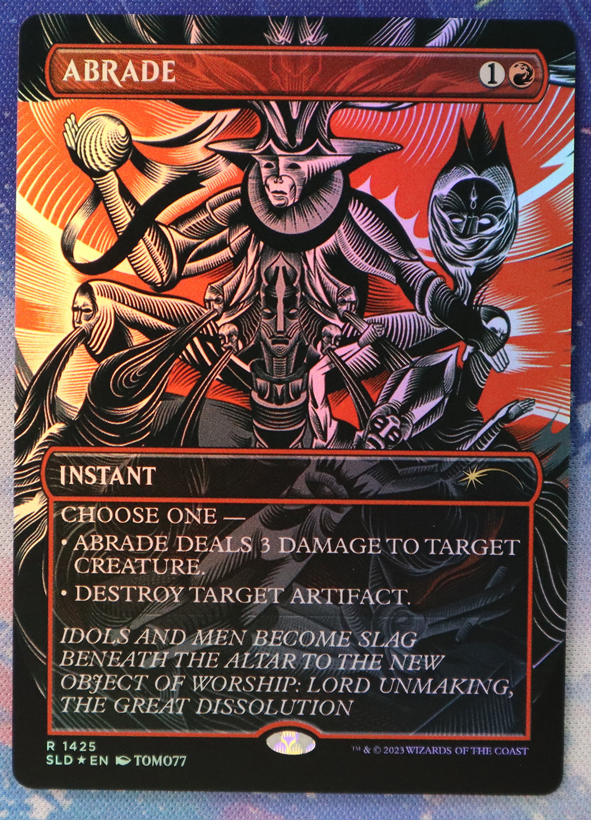 Abrade #1425 SLD foil