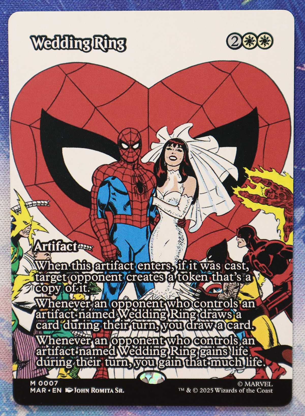 Wedding Ring #7 MAR hologram