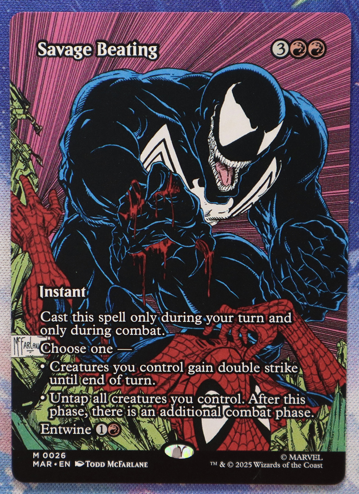 Savage Beating #26 MAR hologram