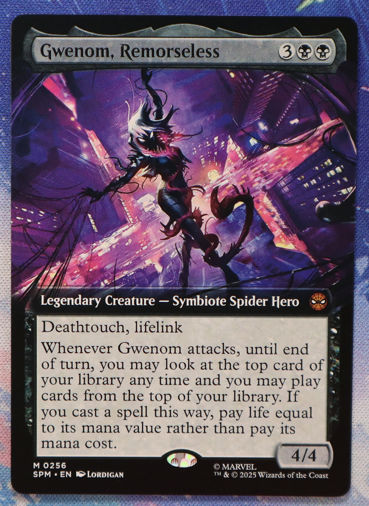 Gwenom, Remorseless #256 SPM hologram