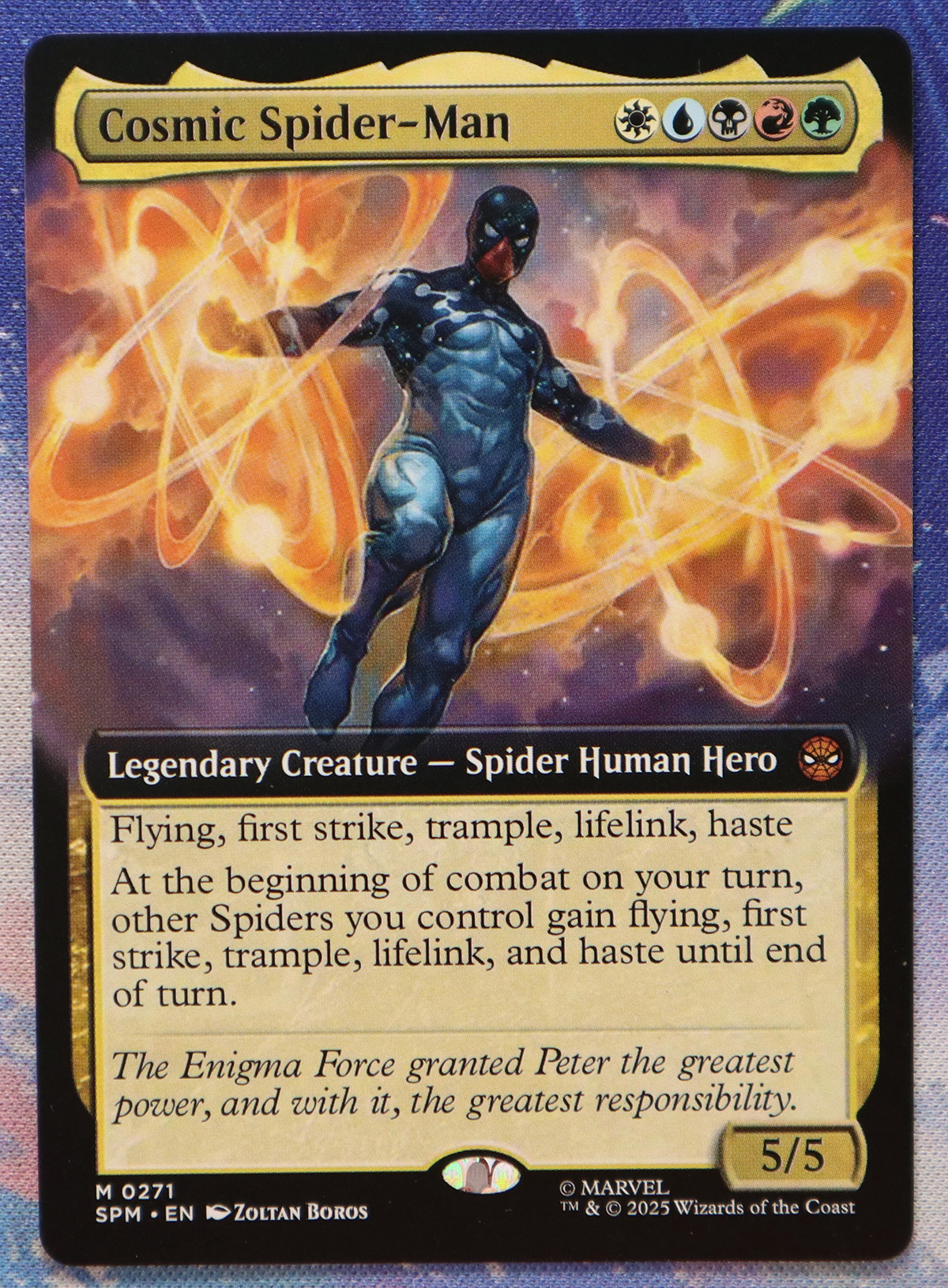 Cosmic Spider-Man #271 SPM hologram