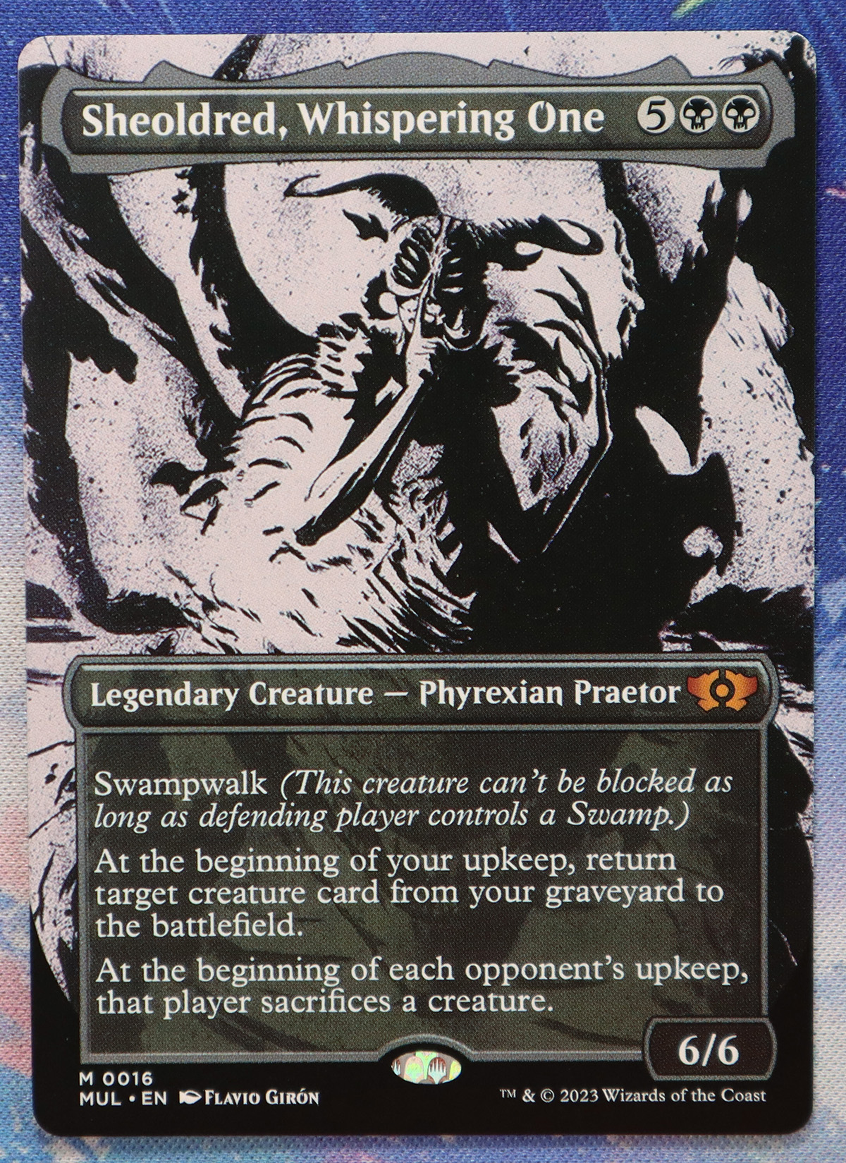 Sheoldred, Whispering One #16 MUL hologram