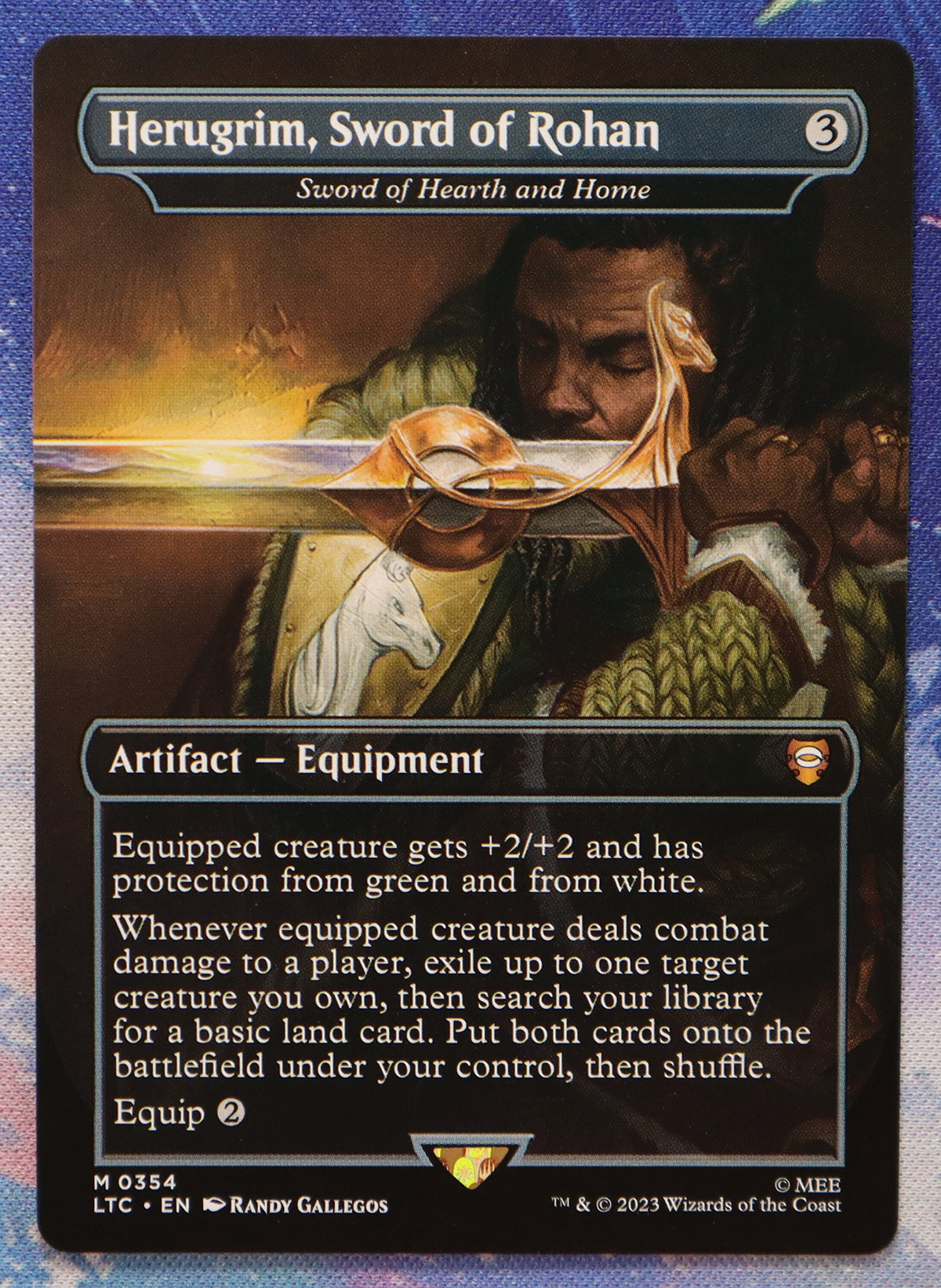 Sword of Hearth and Home #354 LTC hologram