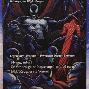 Skithiryx, the Blight Dragon Venom, King in Black #22 MAR hologram