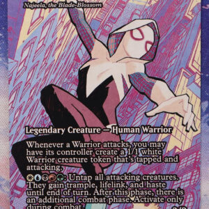 Spider-Gwen, Web-Warrior Najeela, the Blade-Blossom #24 MAR hologram