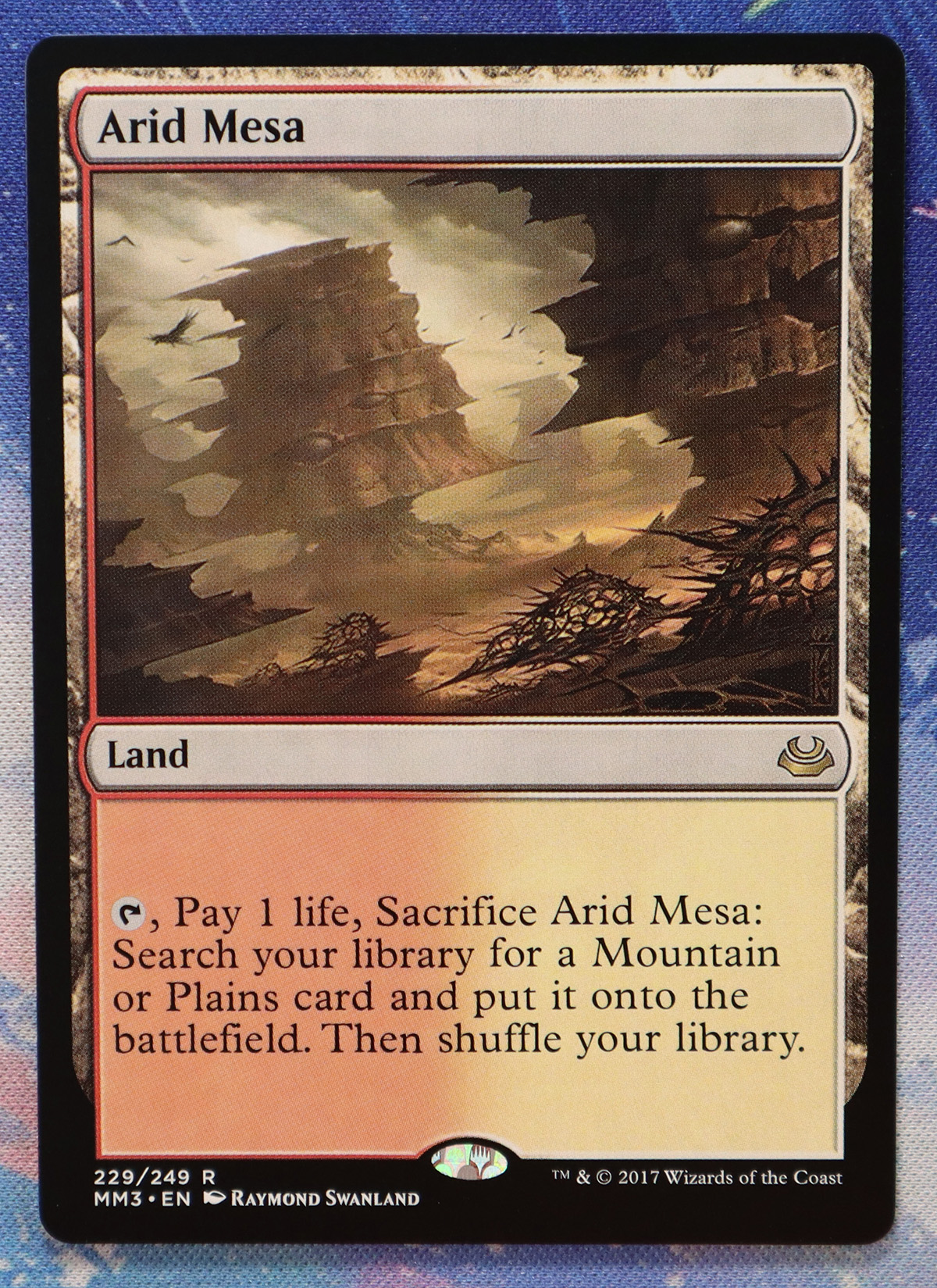 Arid Mesa MM3 Modern Masters 2017 hologram