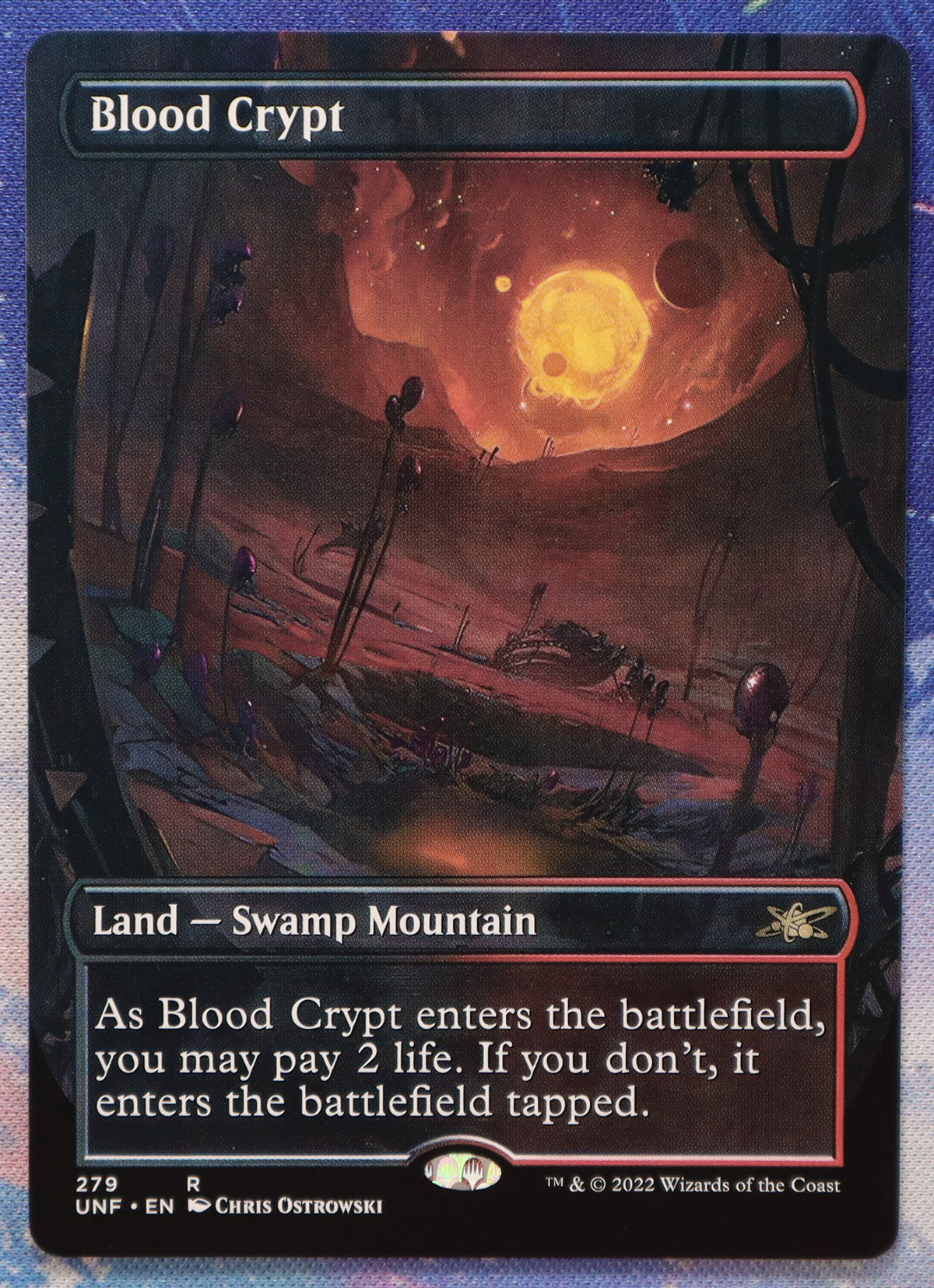 Blood Crypt #279 Unfinity (UNF) hologram