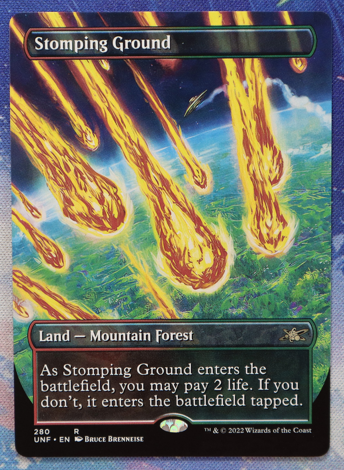 Stomping Ground #280 Unfinity (UNF) hologram