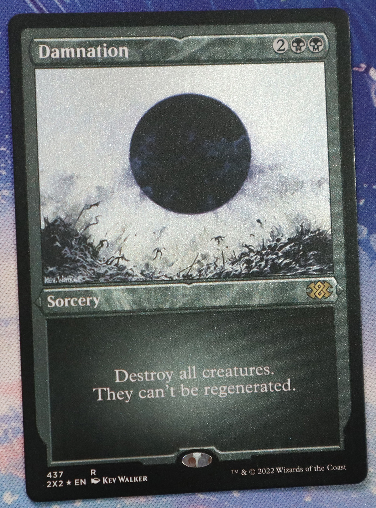 Damnation #437 2X2 etched foil