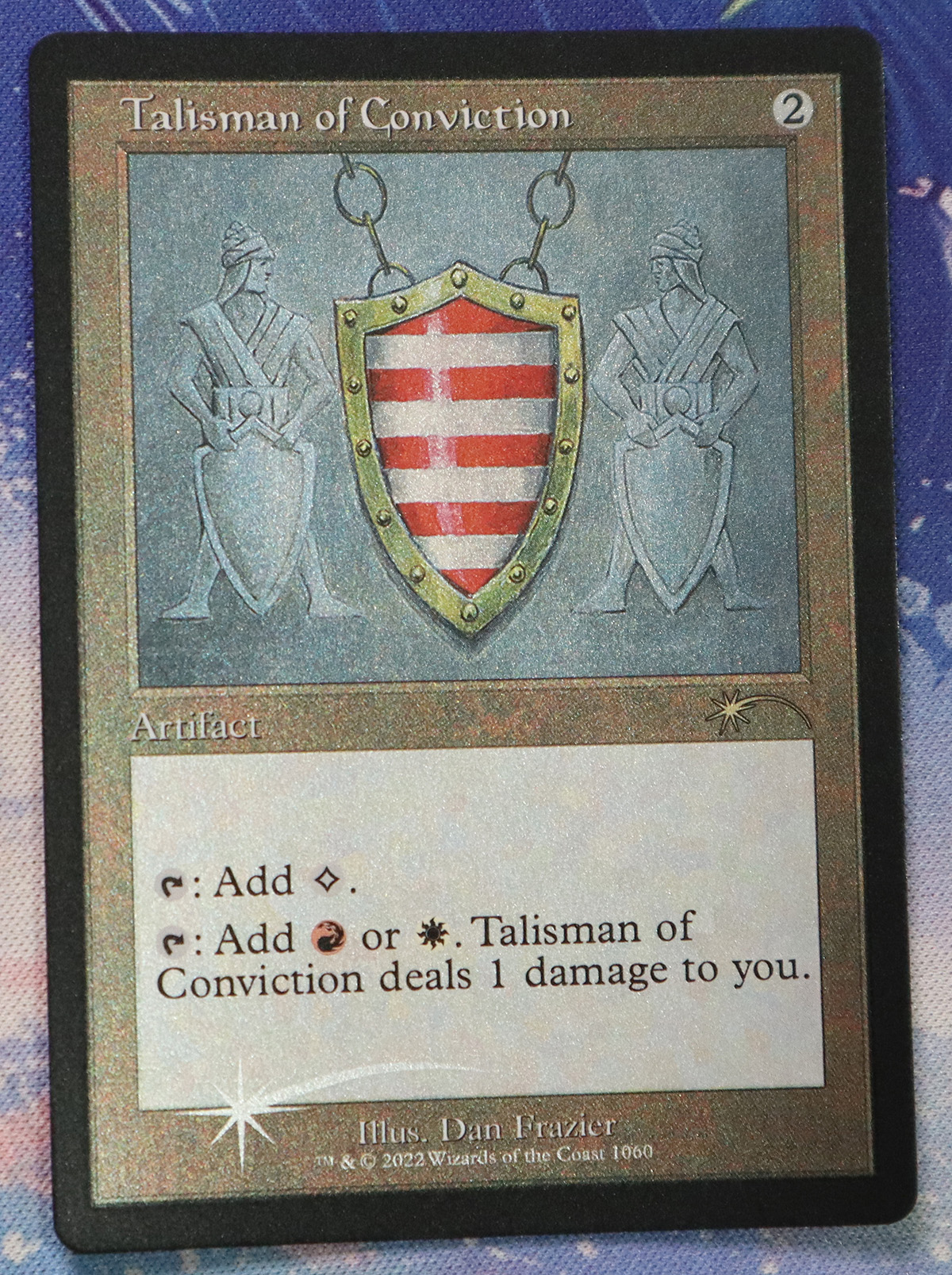 Talisman of Conviction #1060 SLD etched foil