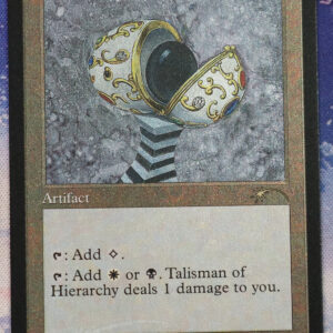 Talisman of Hierarchy #1057 SLD etched foil