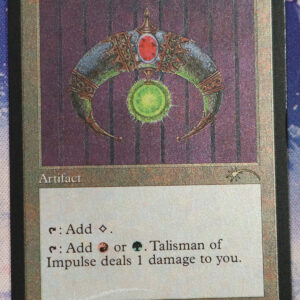 Talisman of Impulse #1055 SLD etched foil