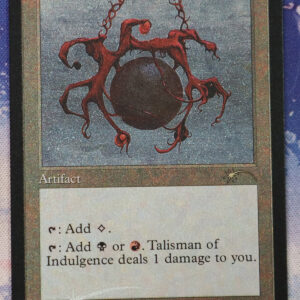 Talisman of Indulgence #1054 SLD etched foil