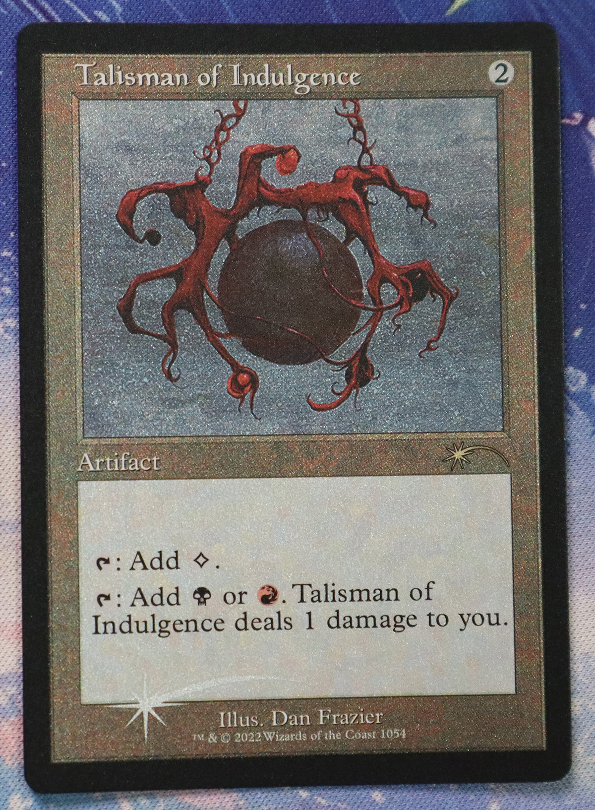 Talisman of Indulgence #1054 SLD etched foil