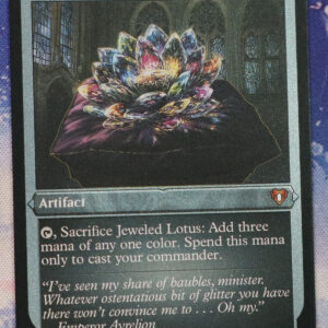 Jeweled Lotus #611 CMM etched foil