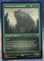 Craterhoof Behemoth CMM etched foil