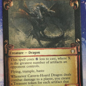 Cavern-Hoard Dragon LTC #433 Tales of Middle-earth Commander (LTC) silver foil