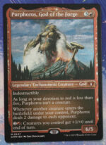 Purphoros, God of the Forge #547 CMM etched foil