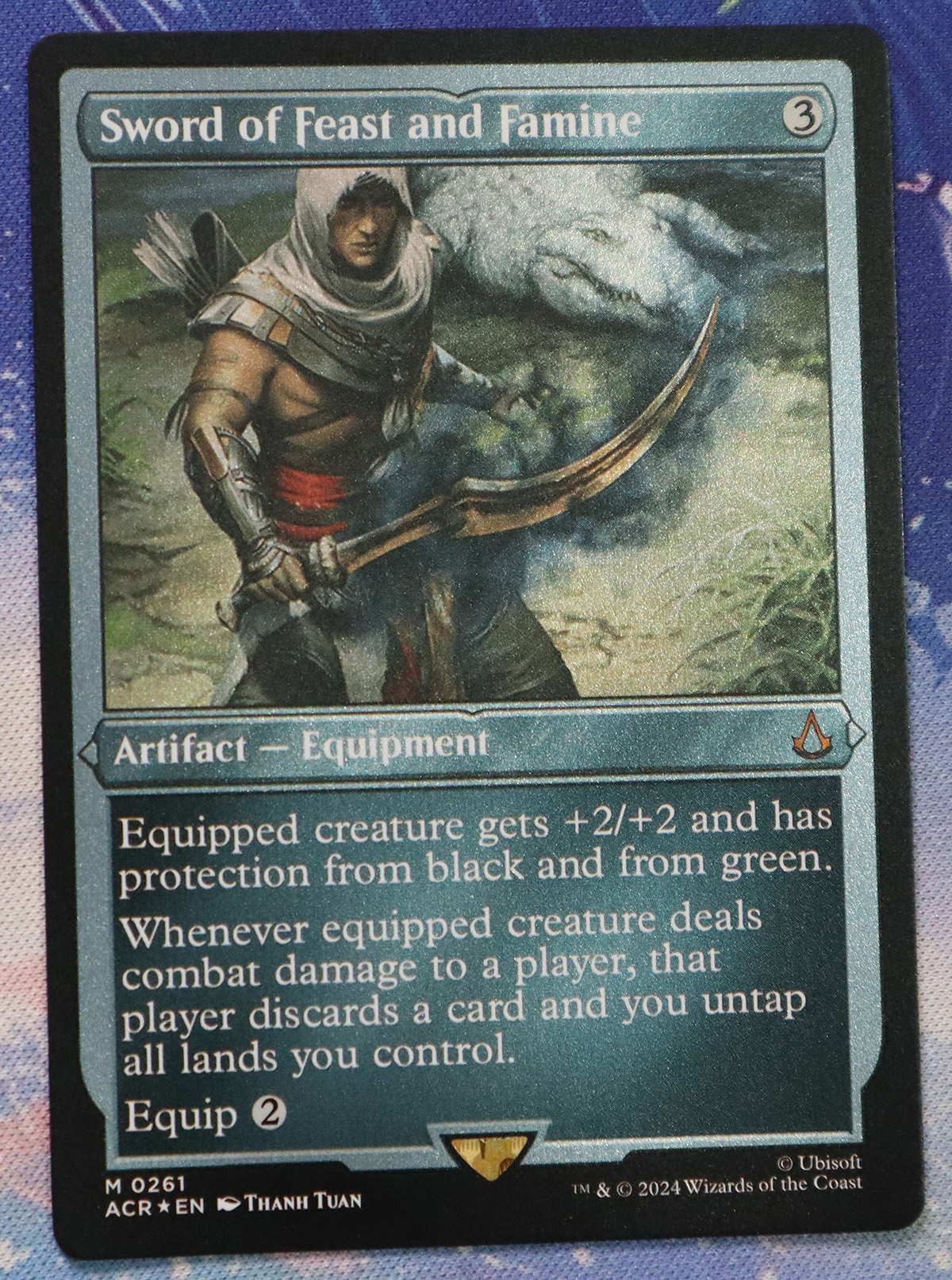 Sword of Feast and Famine #261 ACR etched foil