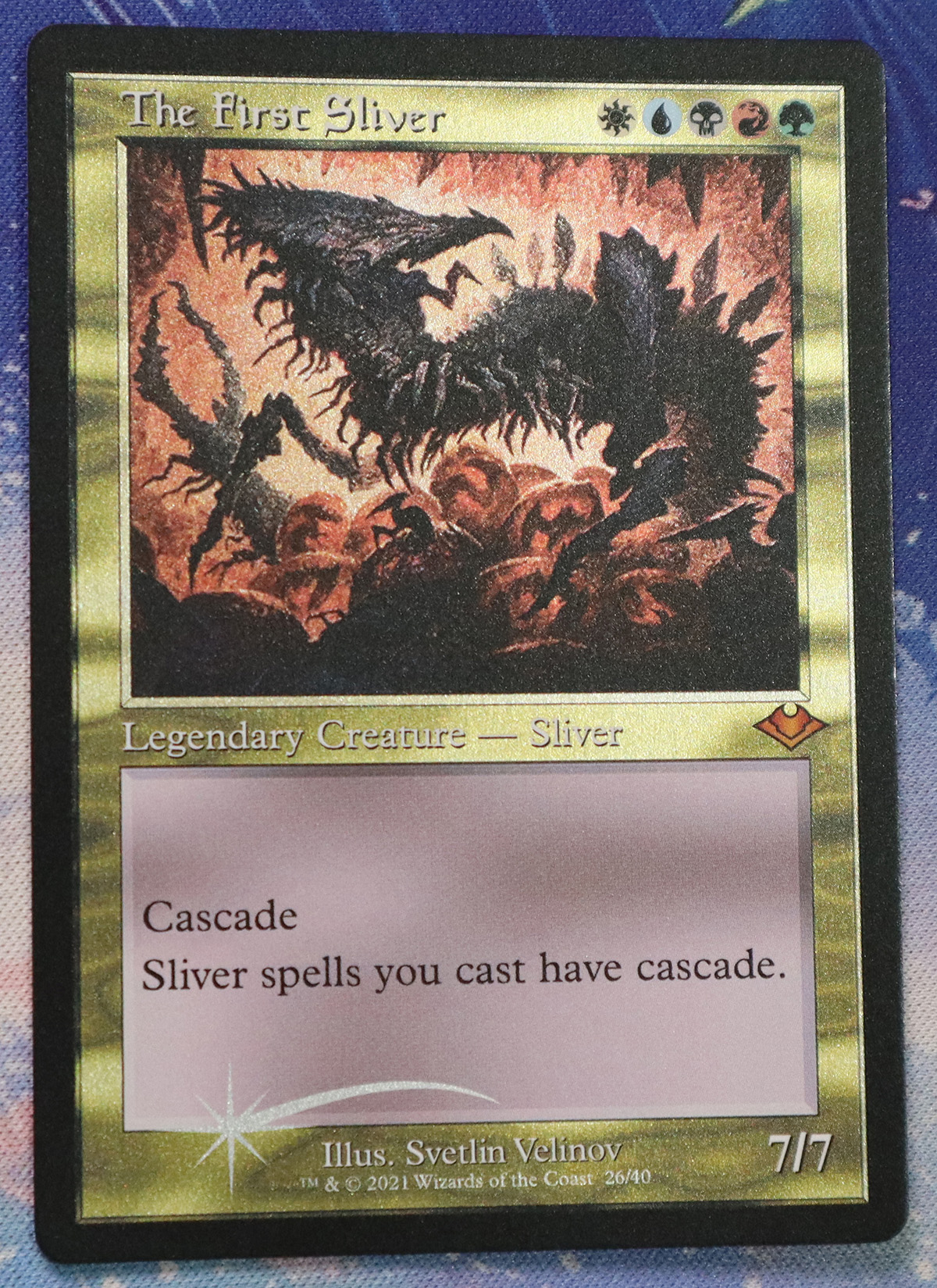 The First Sliver #26 H1R etched foil