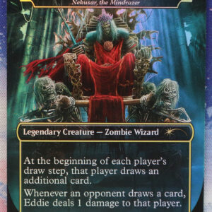 Nekusar, the Mindrazer #2184 Eddie, Lord of Light SLD foil