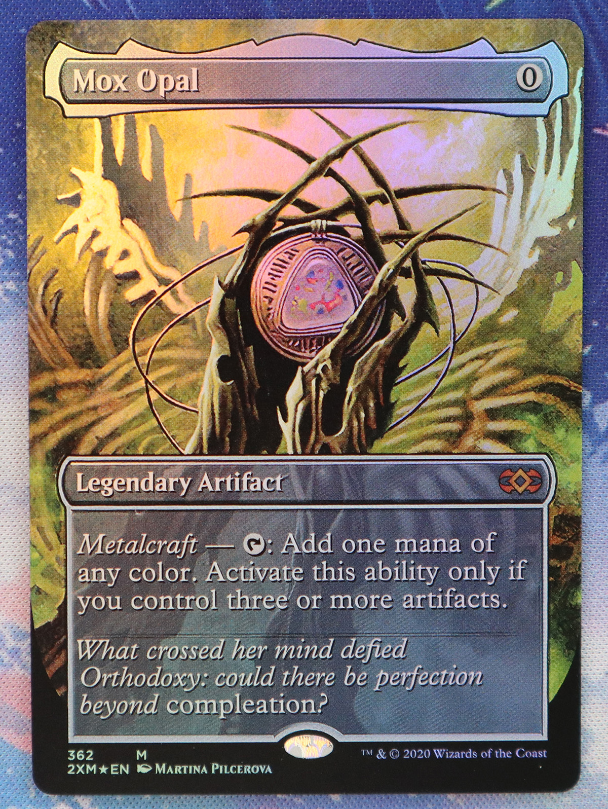 Mox opal extended art 2xm double masters foil