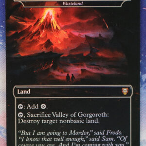 Valley of Gorgoroth (Wasteland) LTC #376 foil