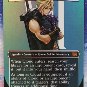 Cloud, Midgar Mercenary #375 FIN foil