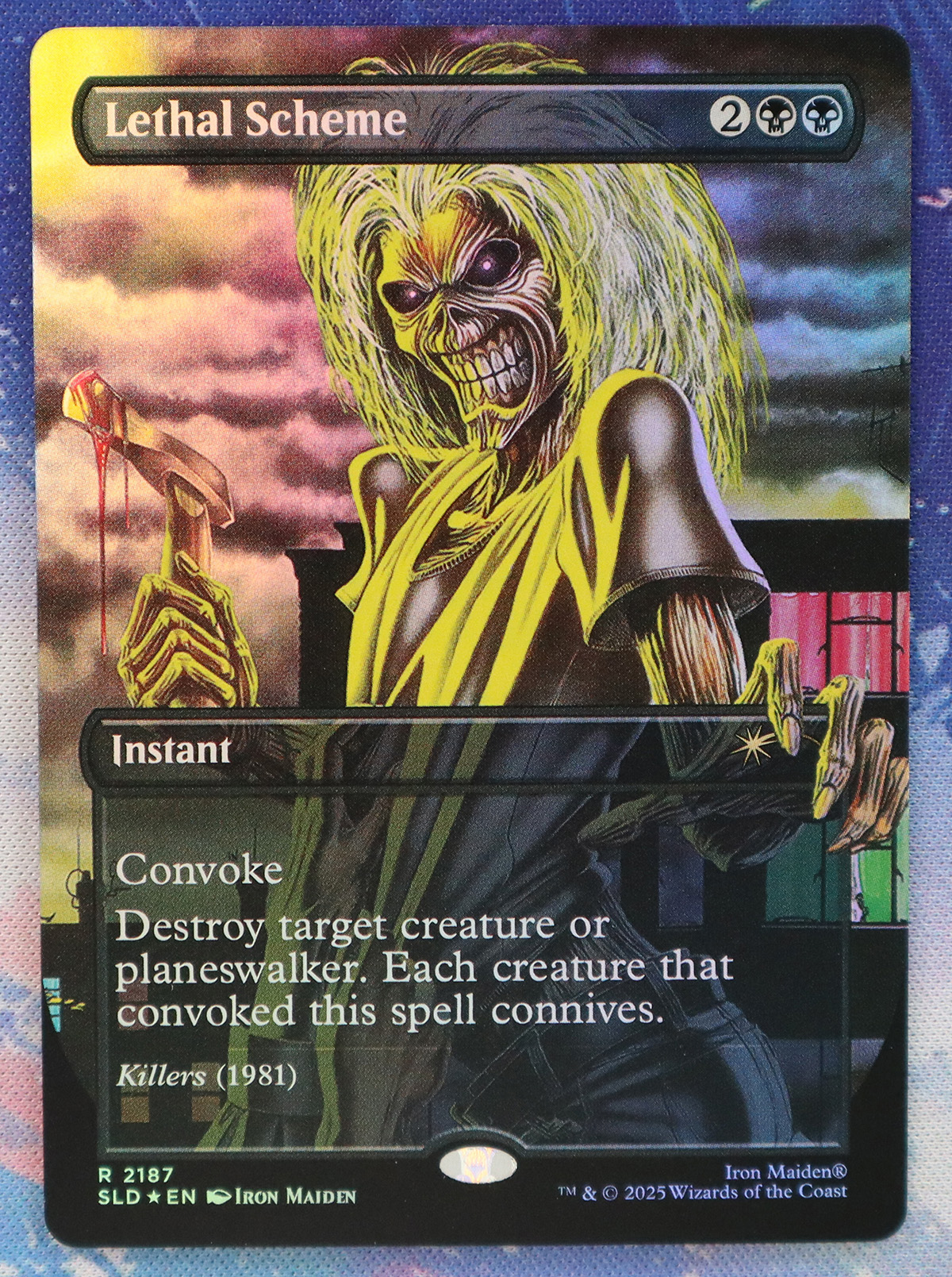 Lethal Scheme #2187 SLD foil
