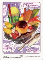 Food token #2013 SLD metal cards