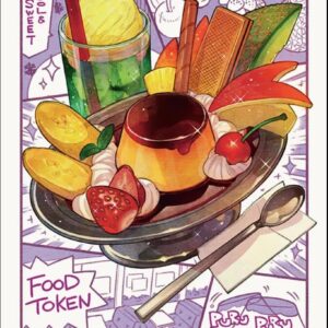 Food token #2013 SLD metal cards