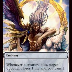 Sephiroth, One-Winged Angel Emblem metal cards