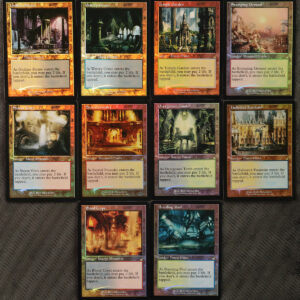 10 pieces per set RVR Retro land Foil bundle