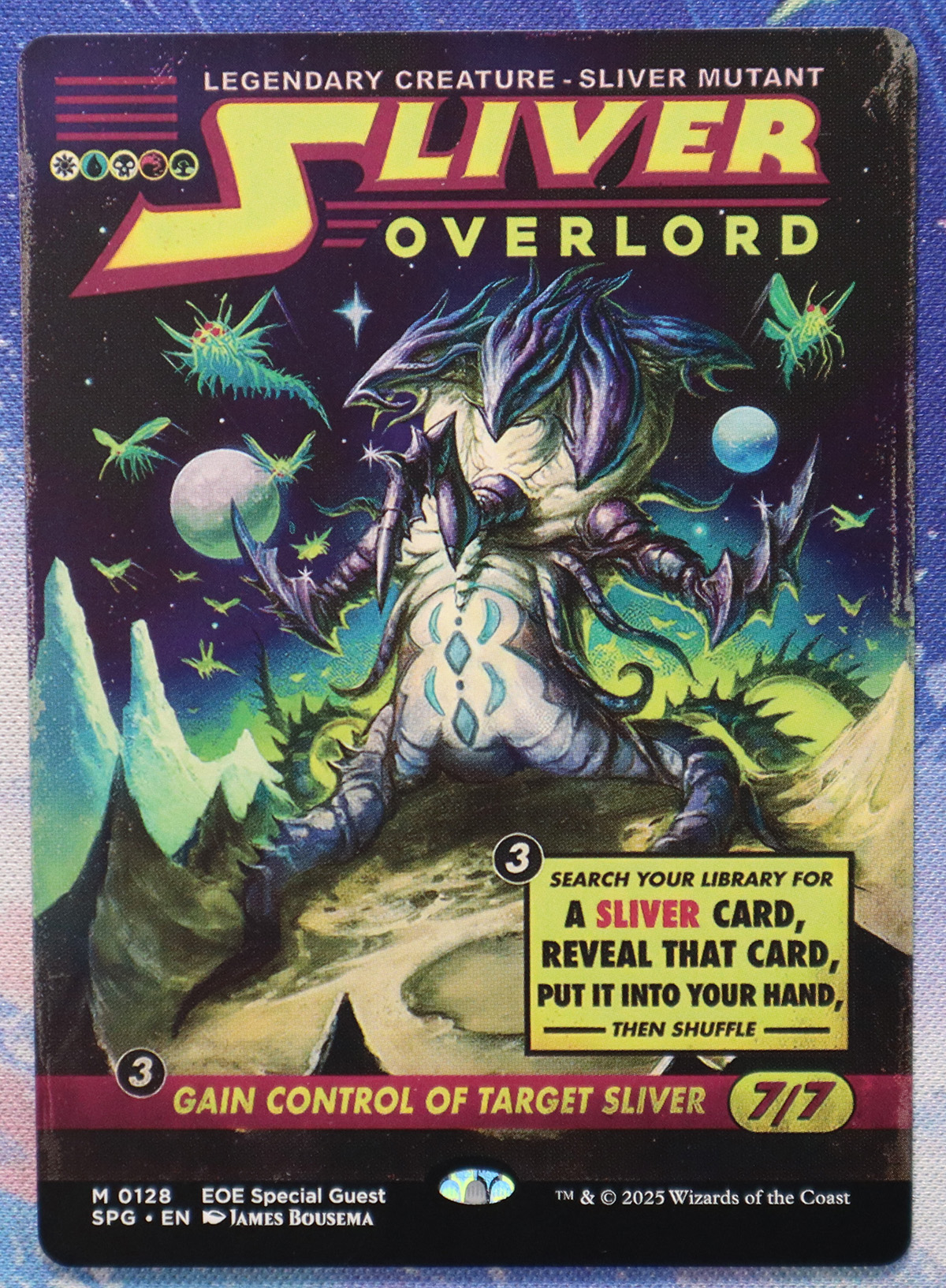 Sliver Overlord #128 SPG hologram