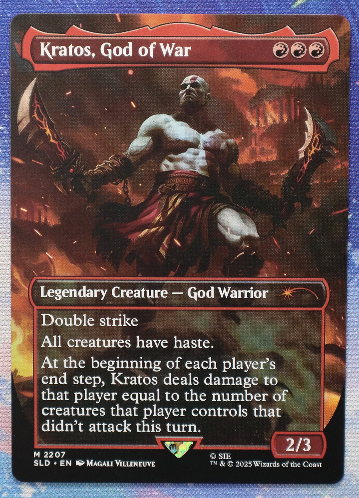 Kratos, God of War #2207 SLD hologram