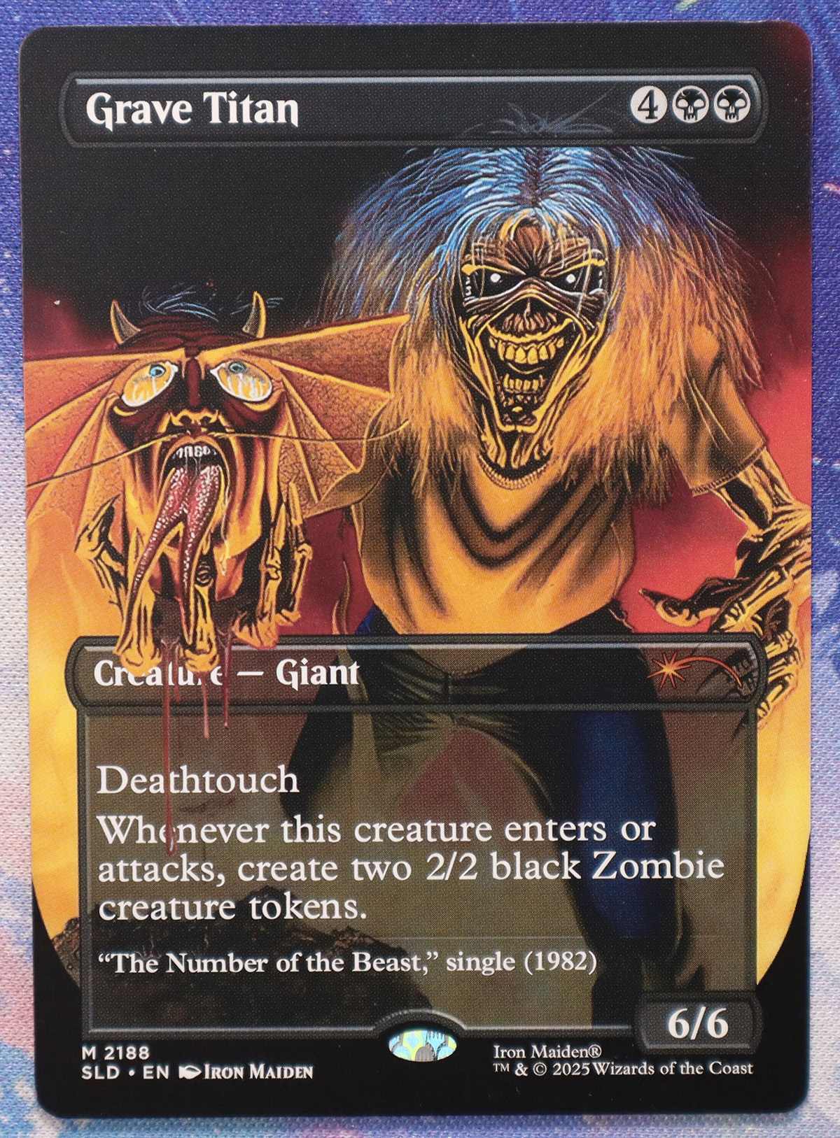 Grave Titan #2188 SLD hologram