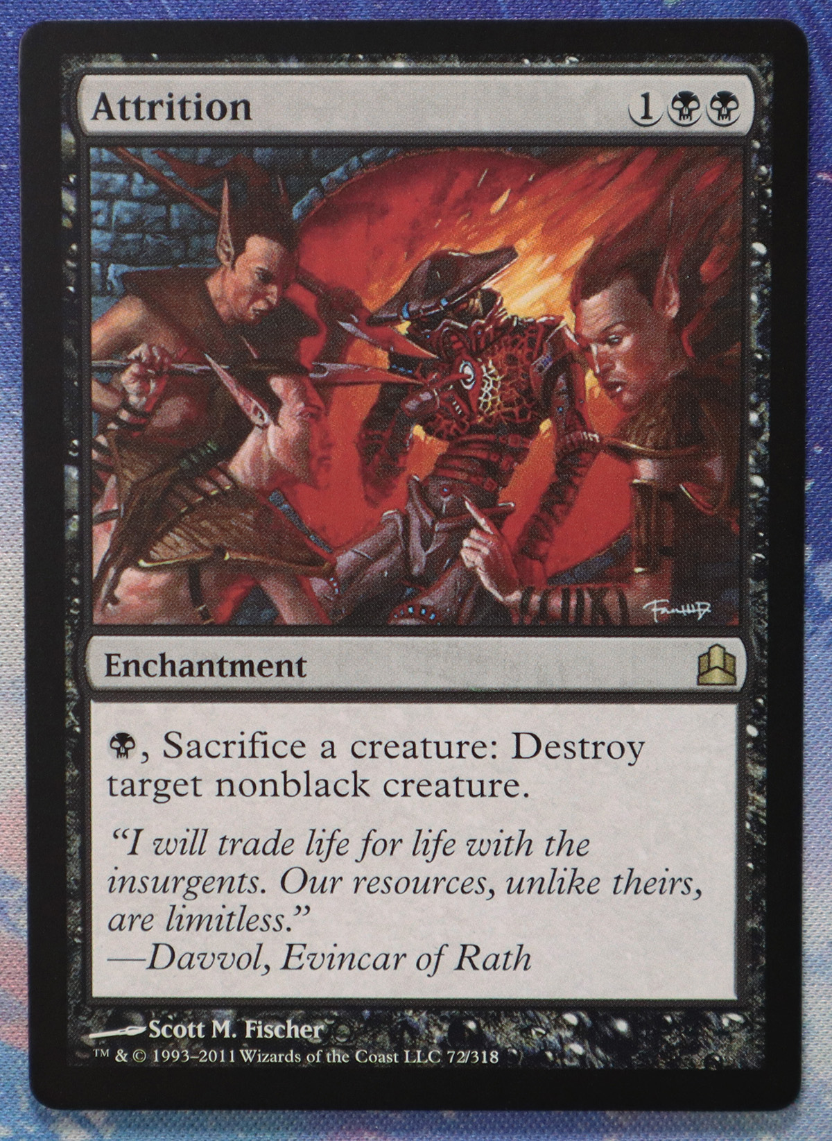 Attrition CMD normal