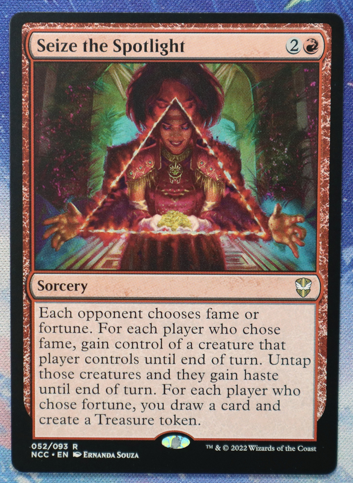 Seize the Spotlight #52 NCC hologram