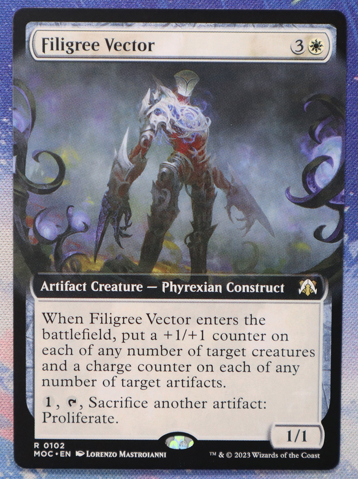 Filigree Vector #102 MOC hologram