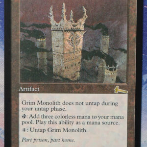Grim Monolith UL (Urza's Legacy) ULG normal