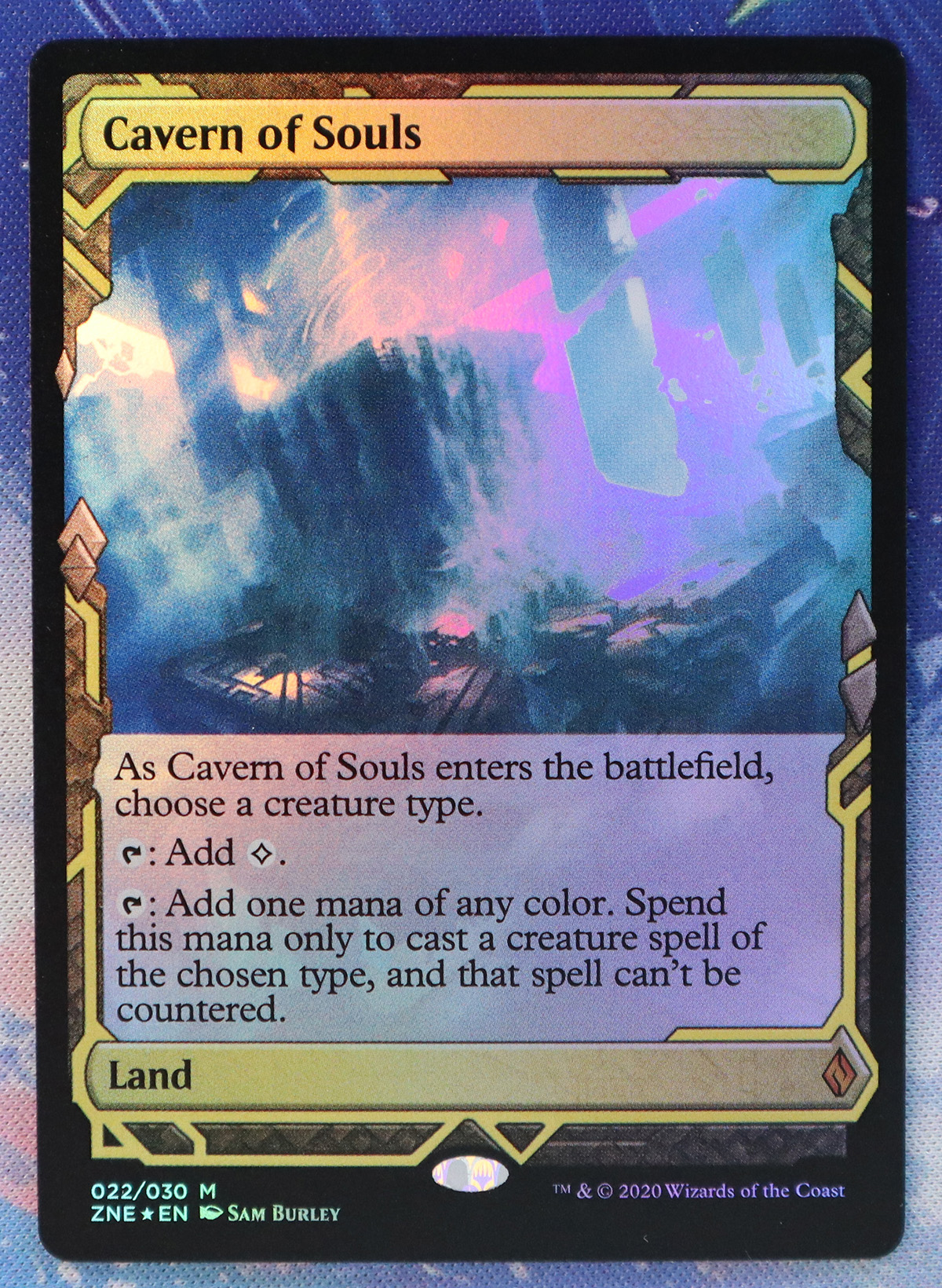 Cavern of Souls ZNE Zendikar Rising Expeditions foil